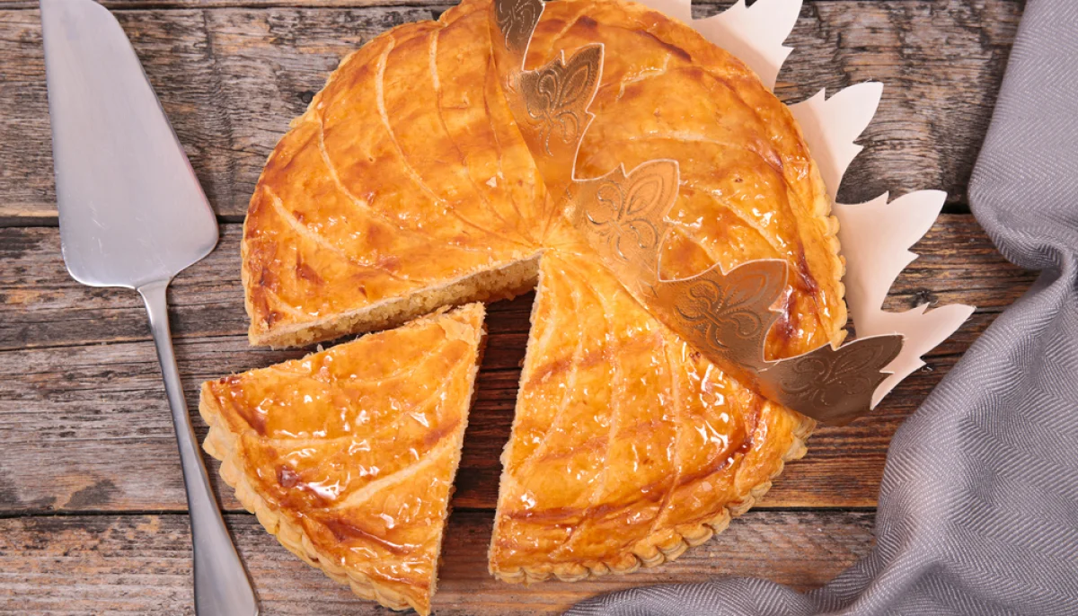 Galette des rois frangipane légère