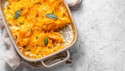Gratin de carottes au fromage