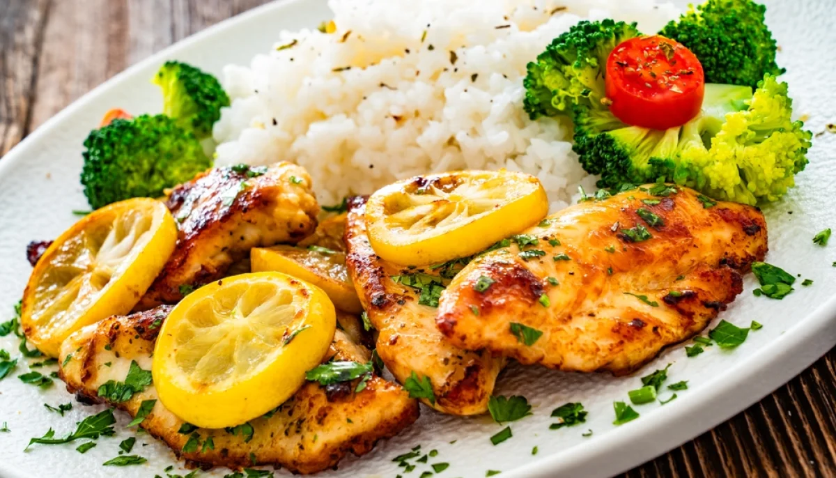 Poulet sauté ail & citron