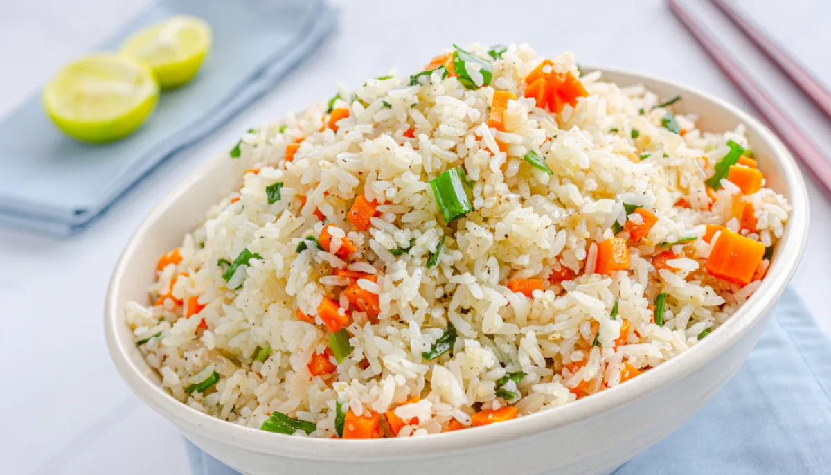 Riz aux carottes rôties