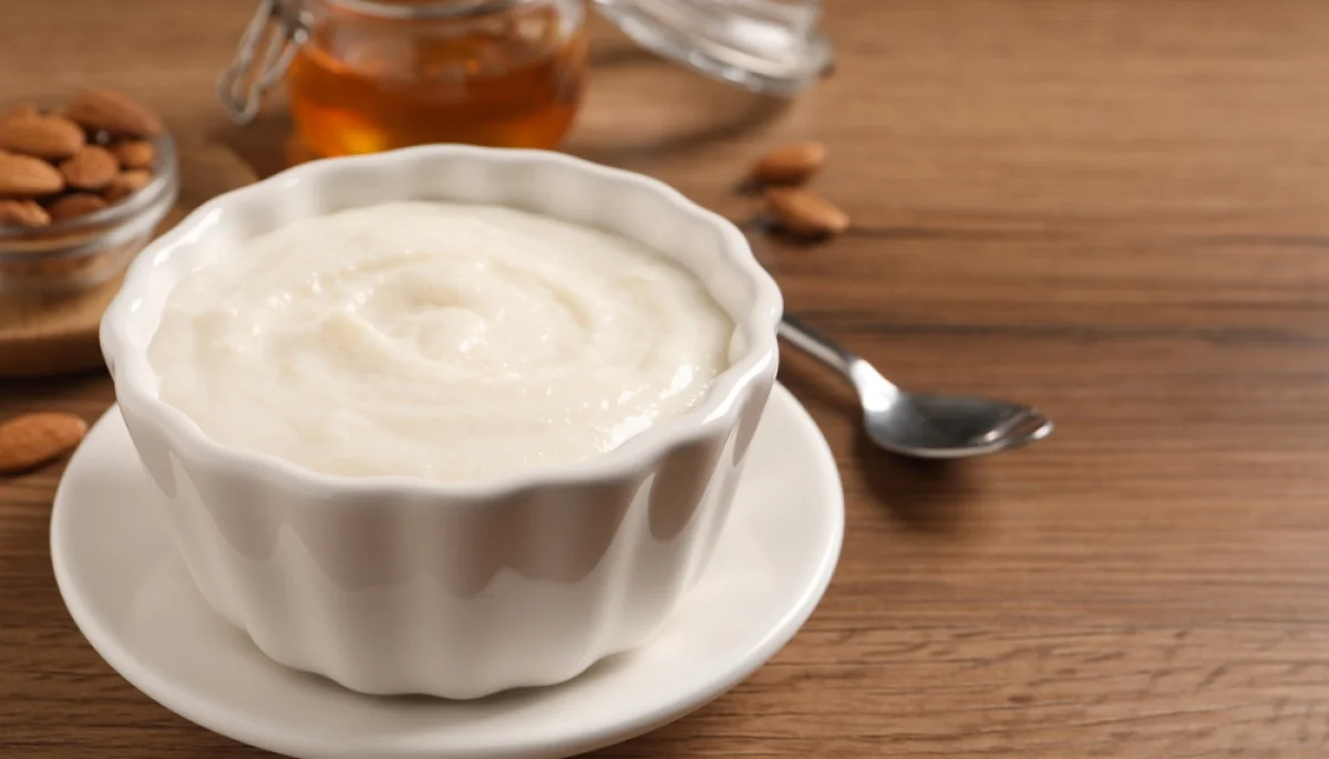 Semoule au lait et miel