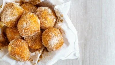 Beignets express au sucre