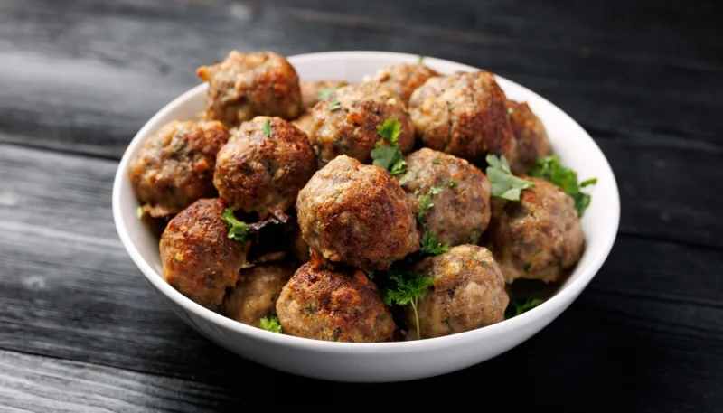 Boulettes de bœuf maison
