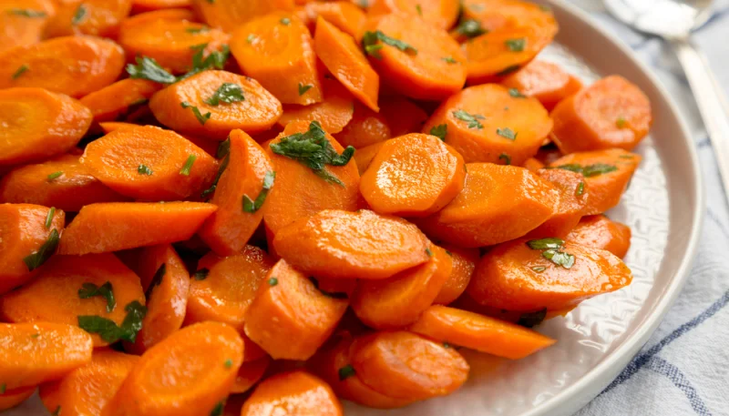 Carottes poêlées à l’orange