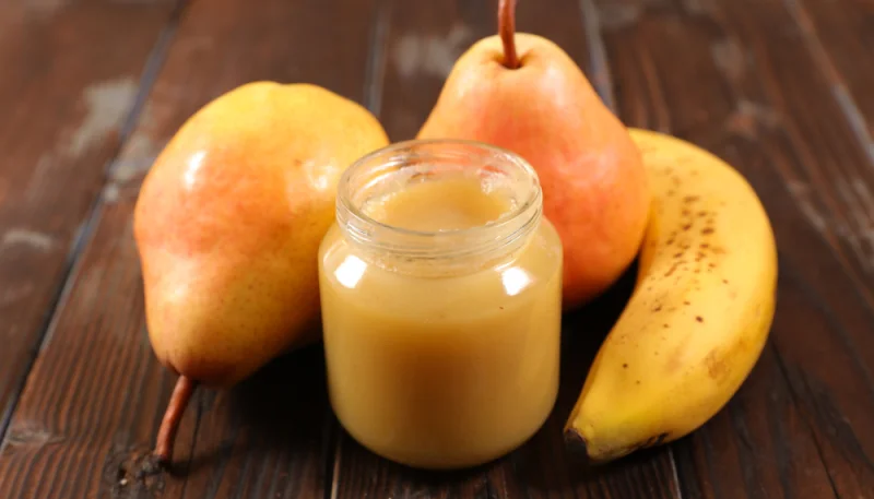 Compote pomme-banane cannelle