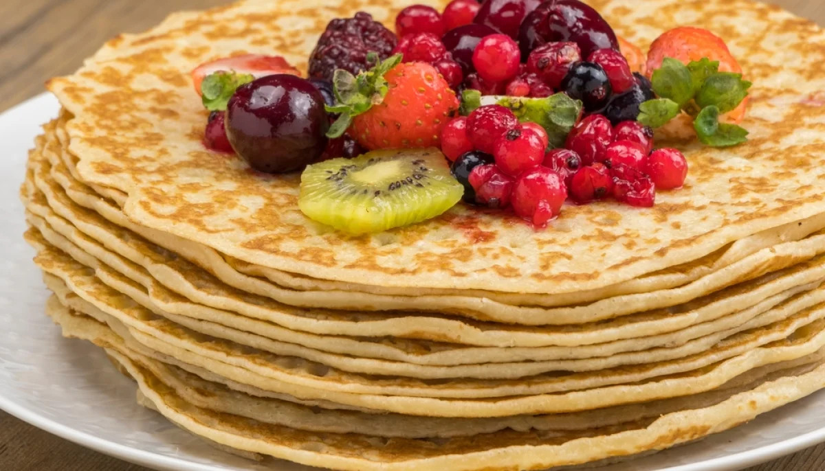 Crêpes épaisses du goûter