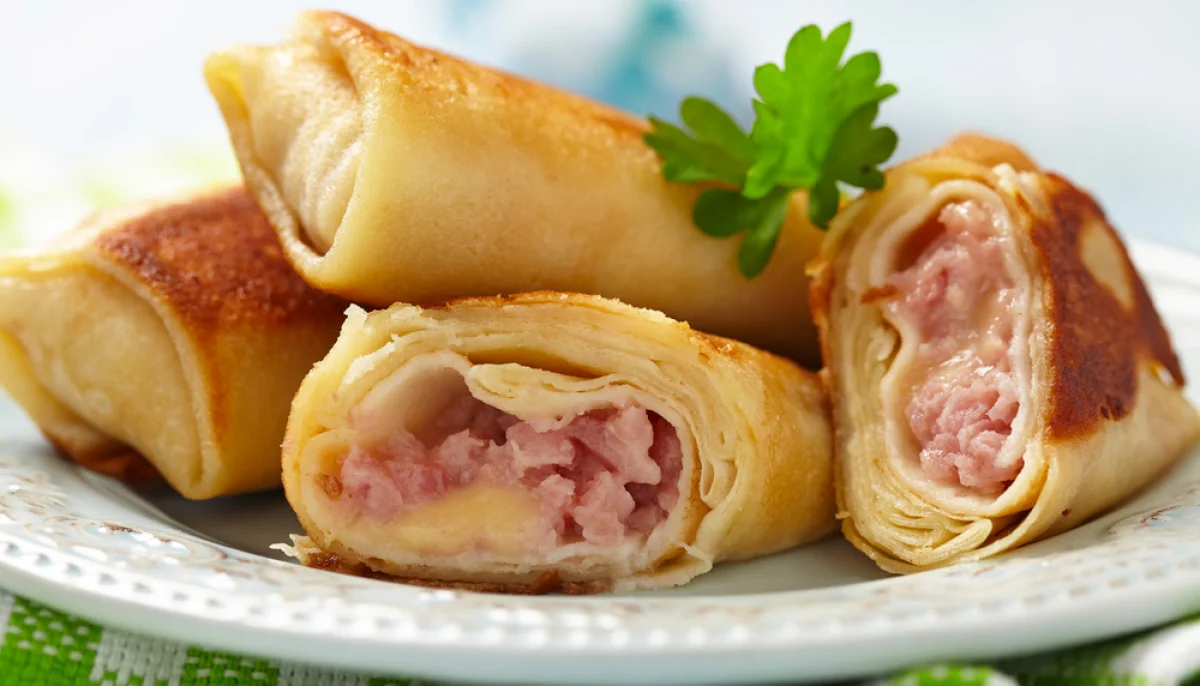Crêpes salées jambon-fromage