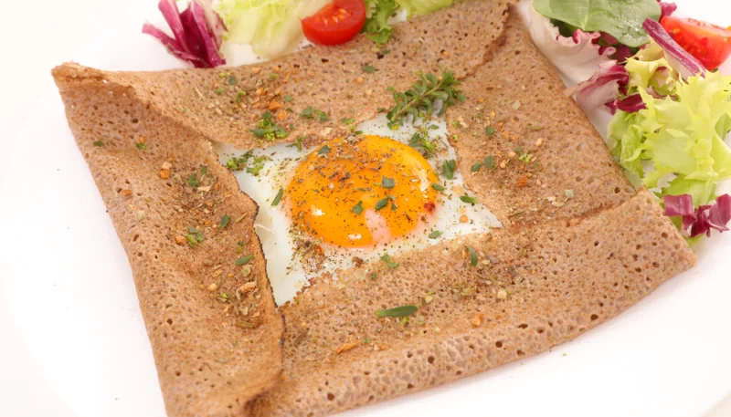Galettes de sarrasin Œuf-fromage
