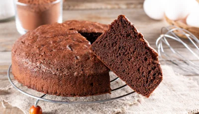 Gâteau au yaourt au cacao