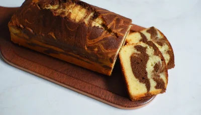 Gâteau au yaourt marbré