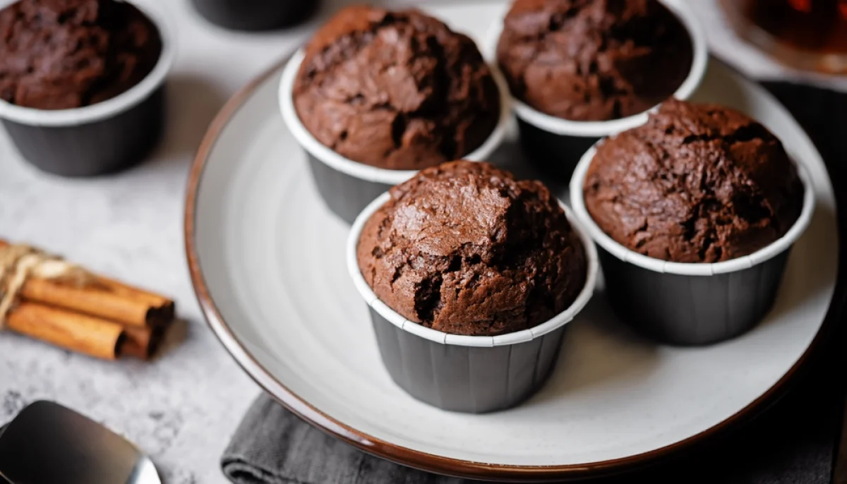 Muffins cacao rapides