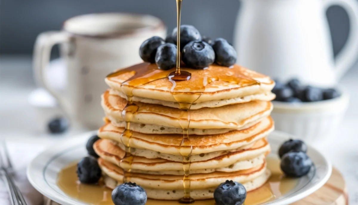 Pancakes à la farine complète