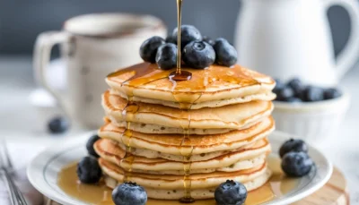 Pancakes à la farine complète