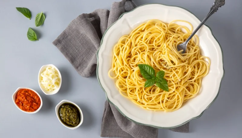 Pâtes au beurre noisette