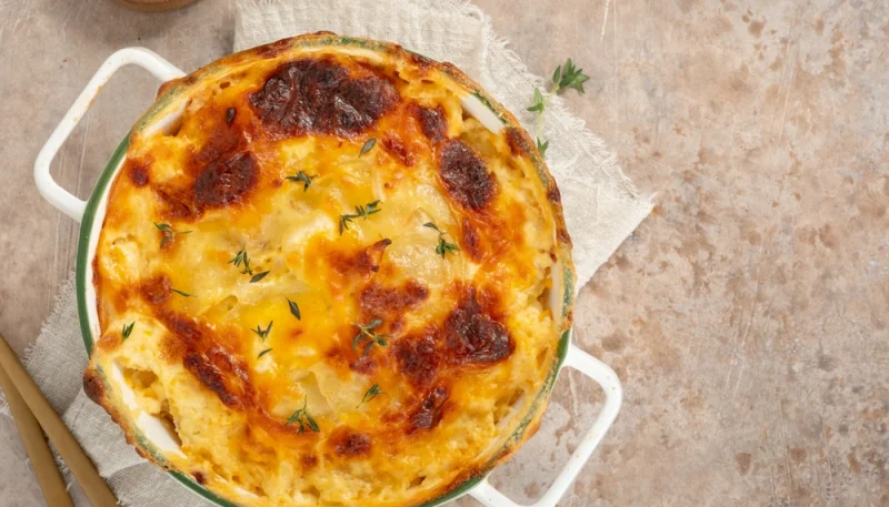 Pommes de terre fondantes au lait