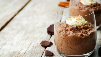 Riz au lait chocolat