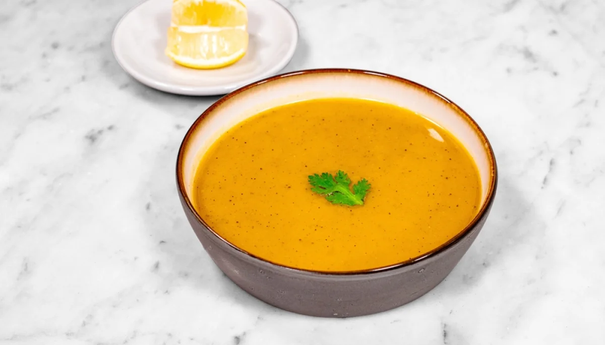 Soupe de lentilles corail paprika doux