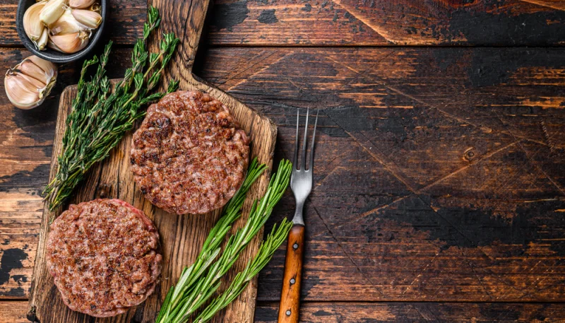 Steak haché aux herbes