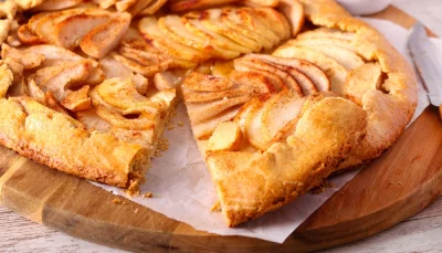 Tarte rustique aux poires