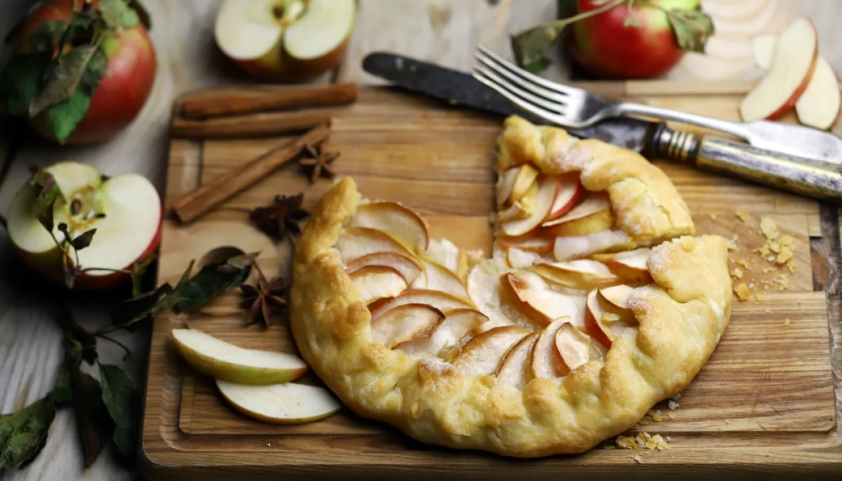 Tarte rustique aux pommes