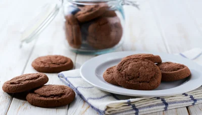 Biscuits chocolat-orange