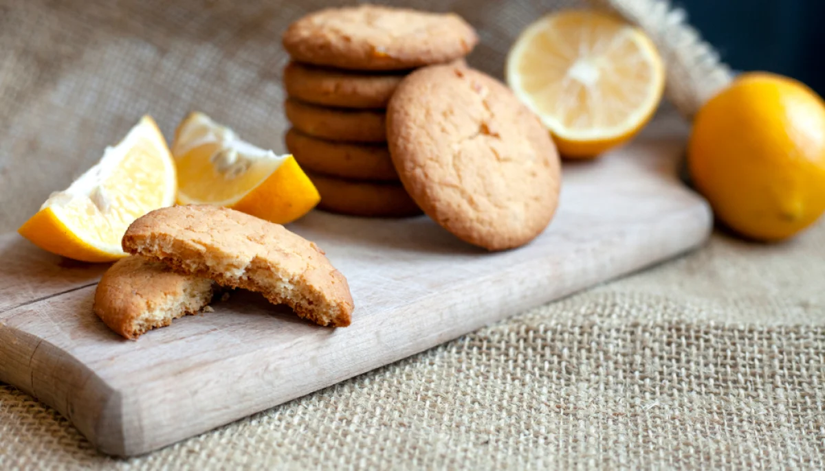 Biscuits sablés orange-citron