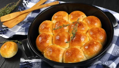 Brioche express à la poêle