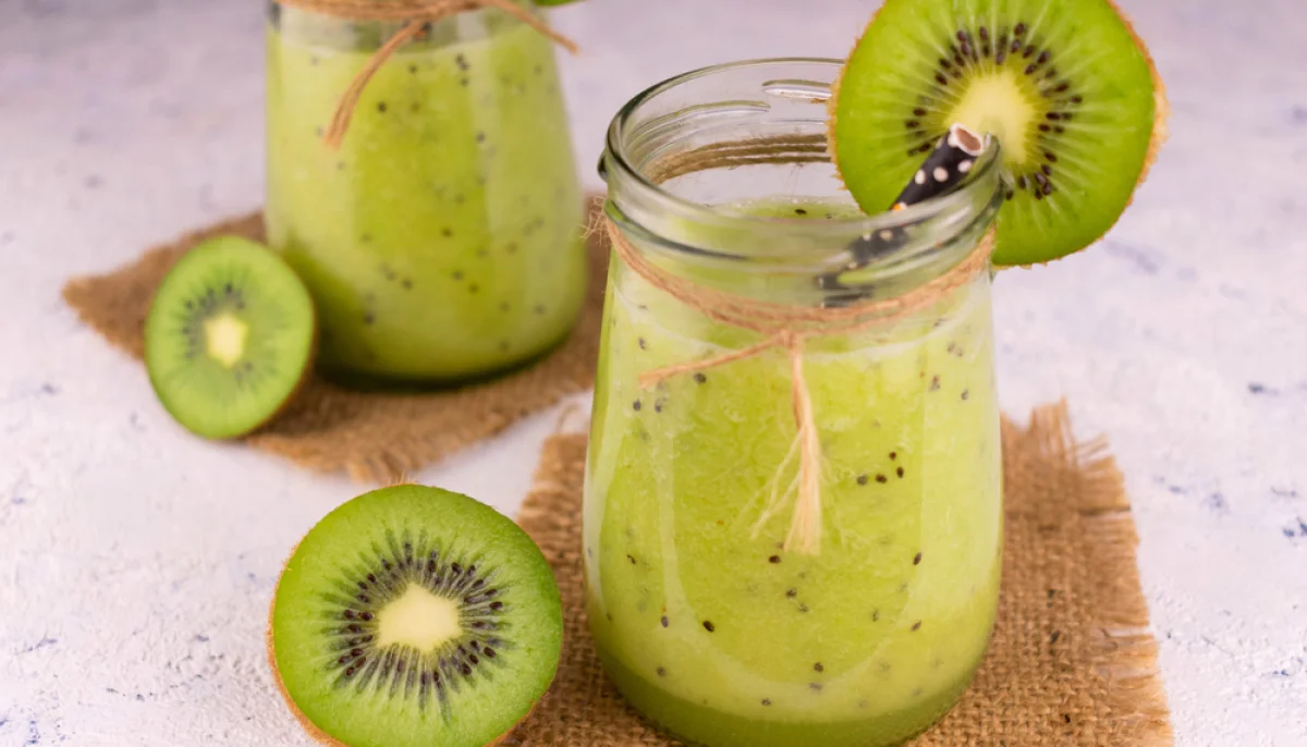 Compote kiwi-pomme minute