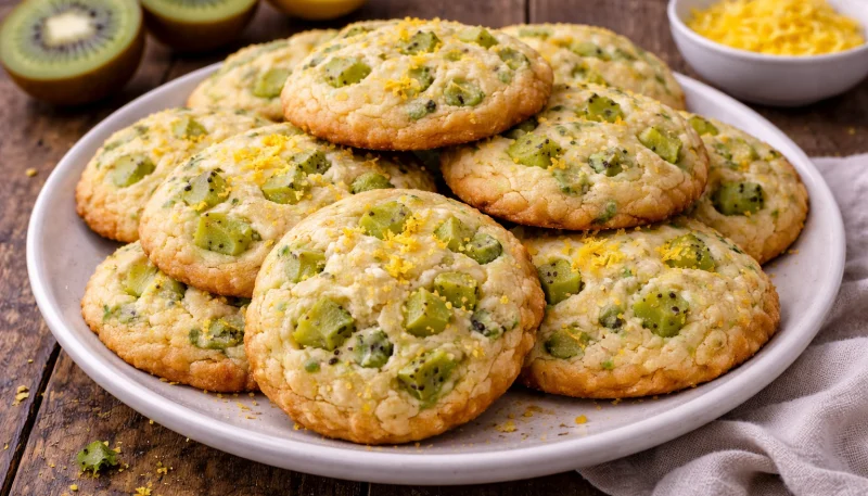Cookies kiwi-citron