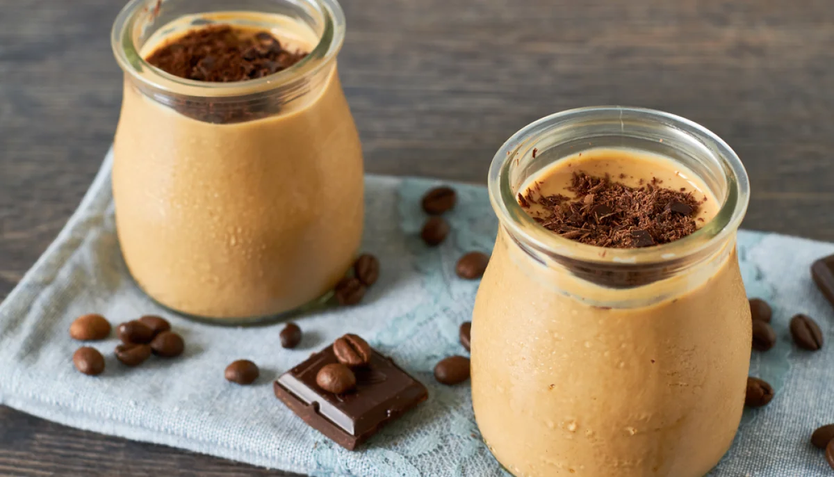 Crème dessert café maison