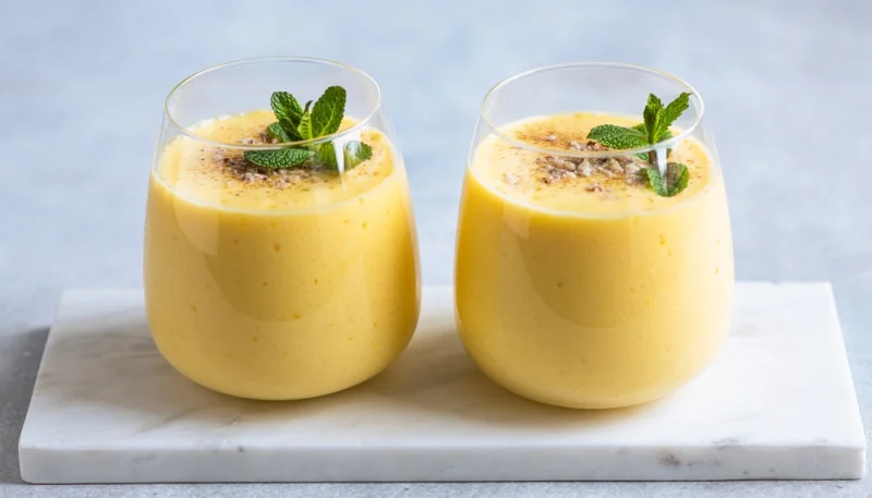 Crème dessert vanille-orange