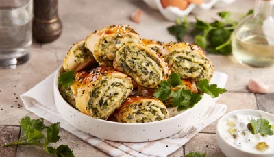 Feuilletés épinards-feta