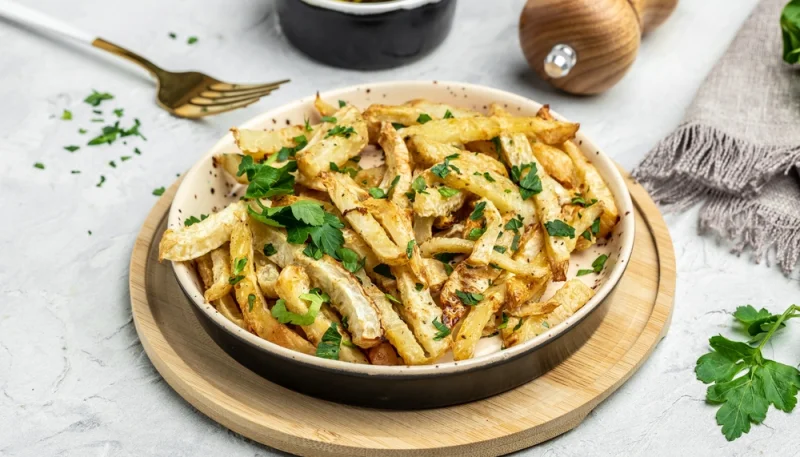 Panais poêlés façon frites