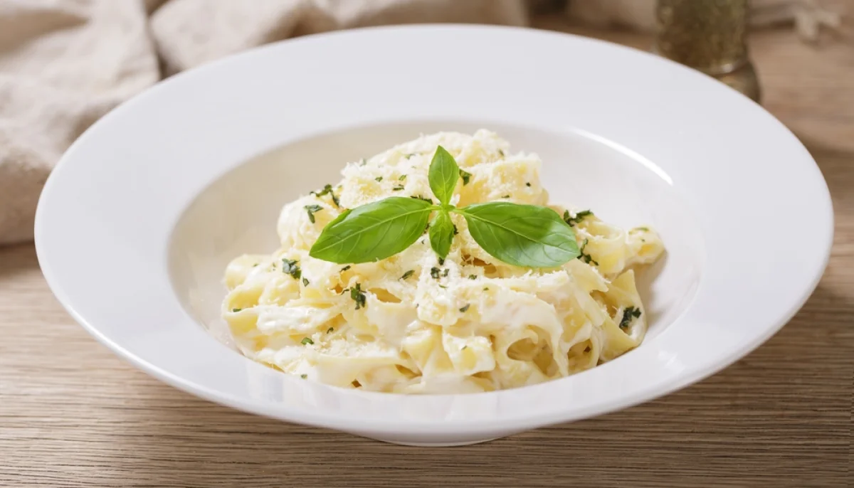 Pâtes à la crème de céleri