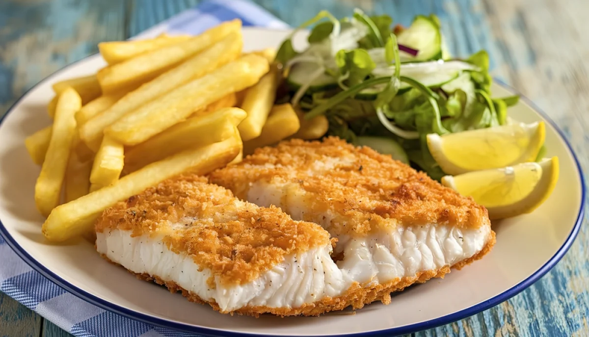 Poisson gratiné à la moutarde