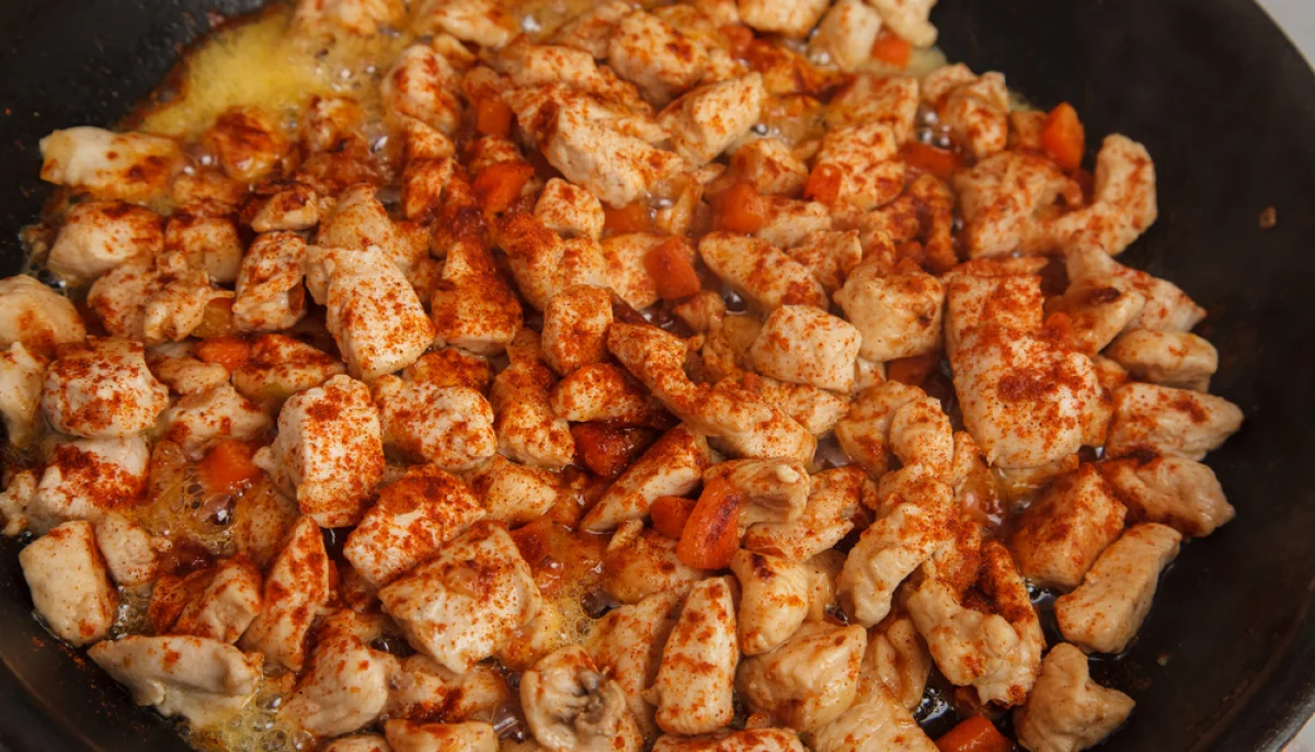 Poulet au paprika fumé et navets