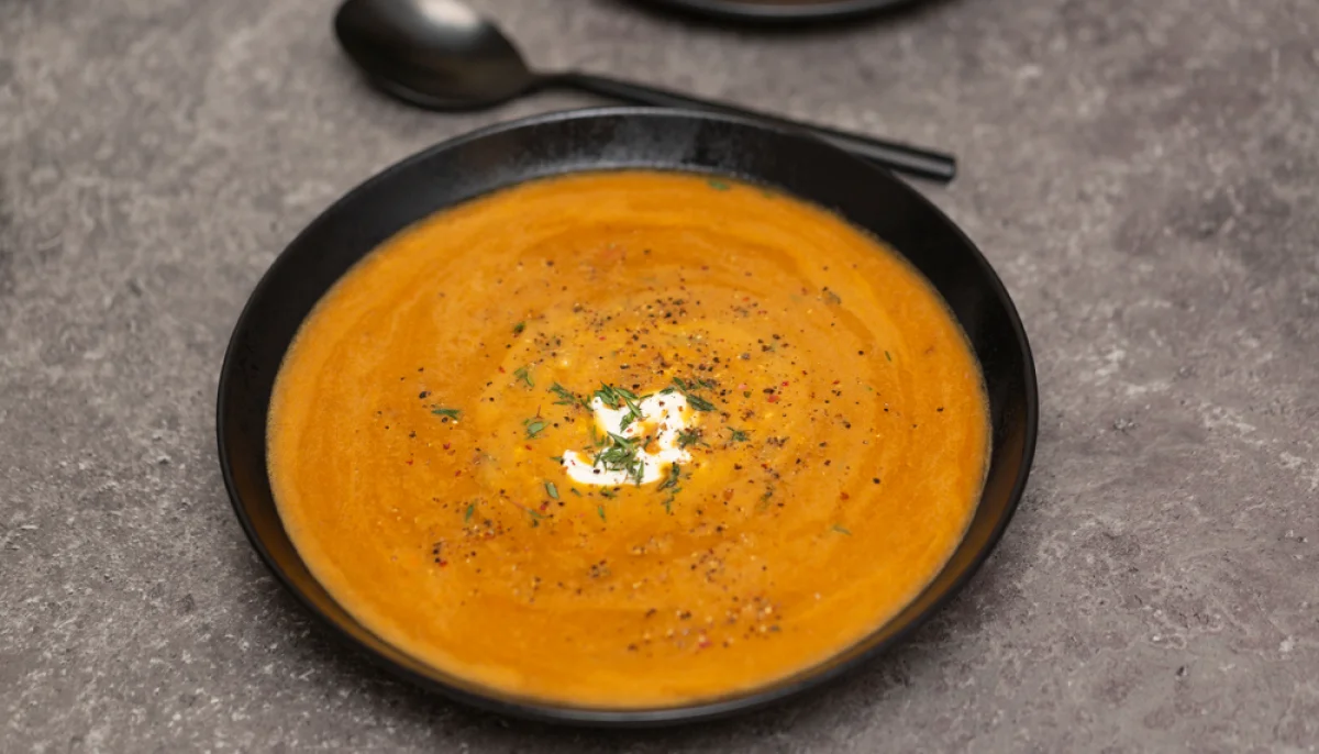 Soupe carotte-topinambour