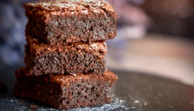 Brownie ig bas à la poudre d’amande