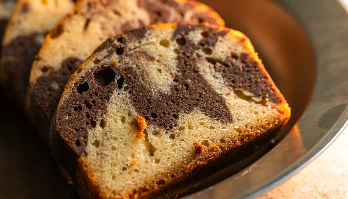 Cake marbré maison ultra moelleux