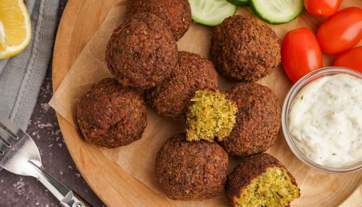 Falafels au four croustillants