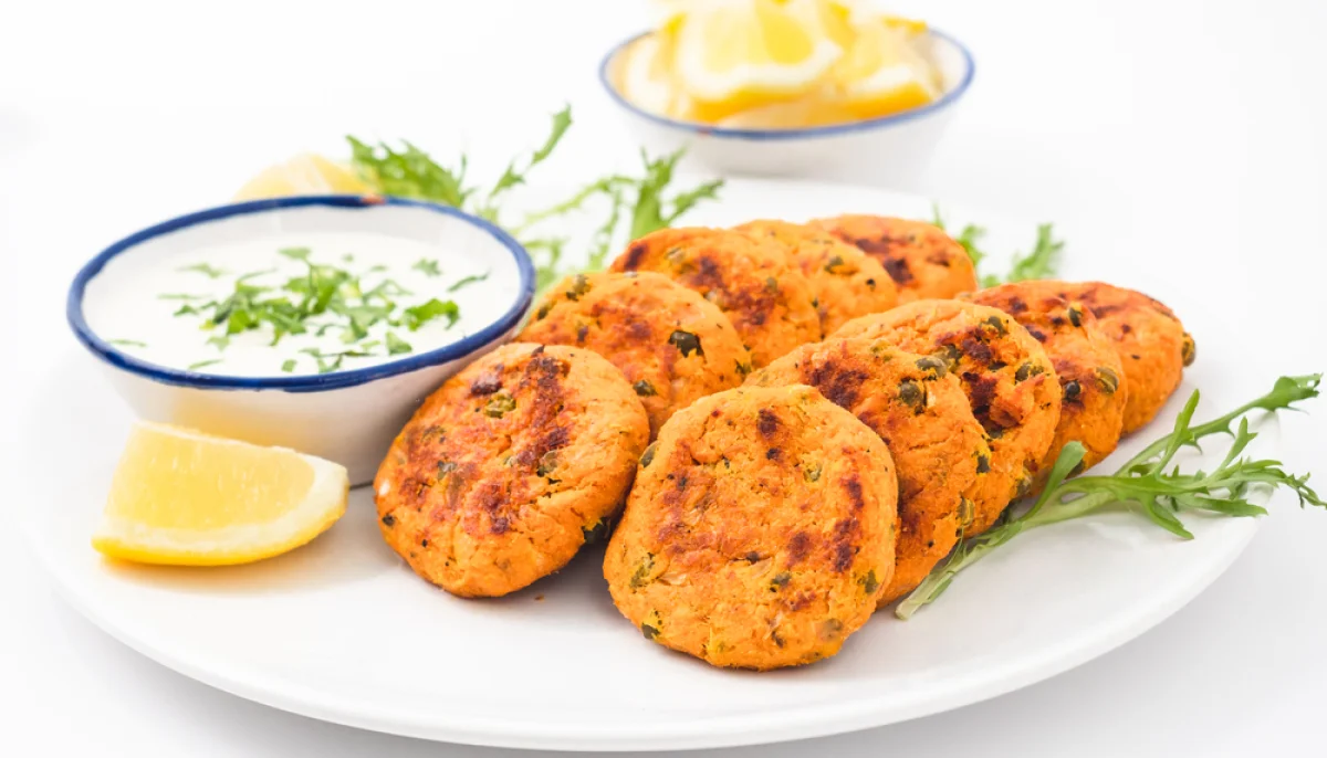 Galettes de pois chiches et carottes