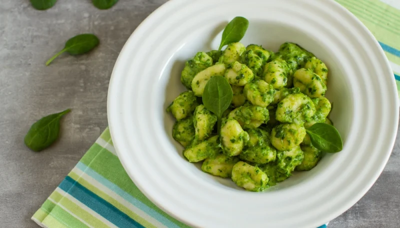 Gnocchis poêlés aux épinards