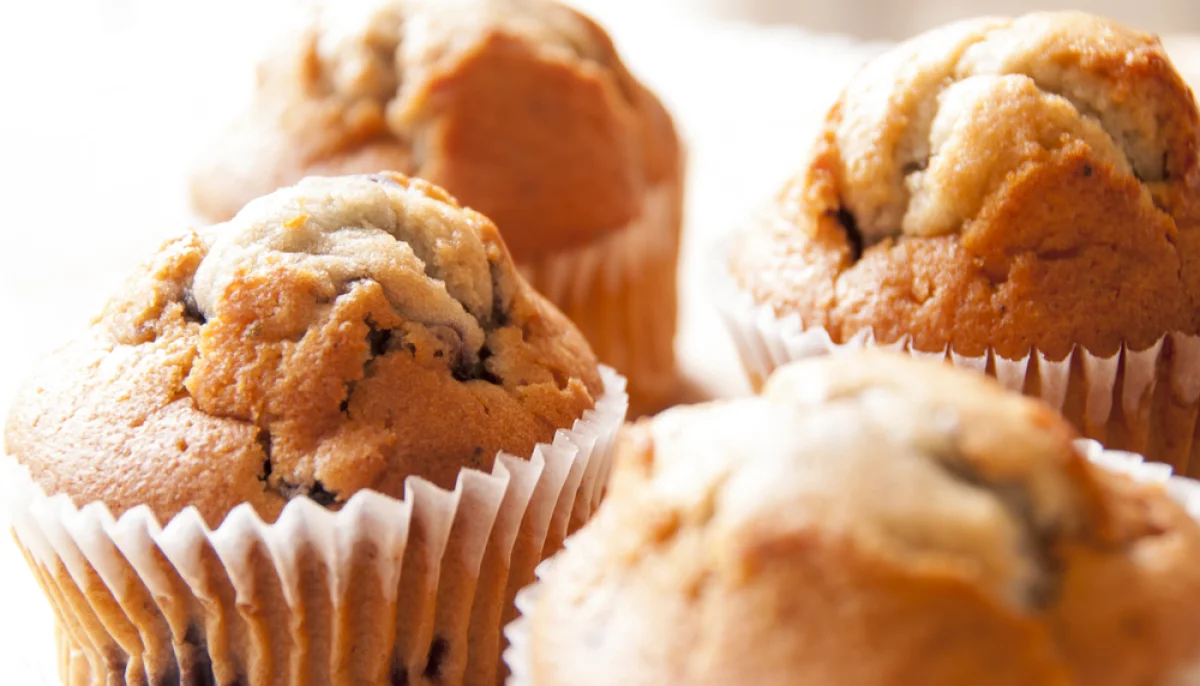 Muffins vanille pépites chocolat