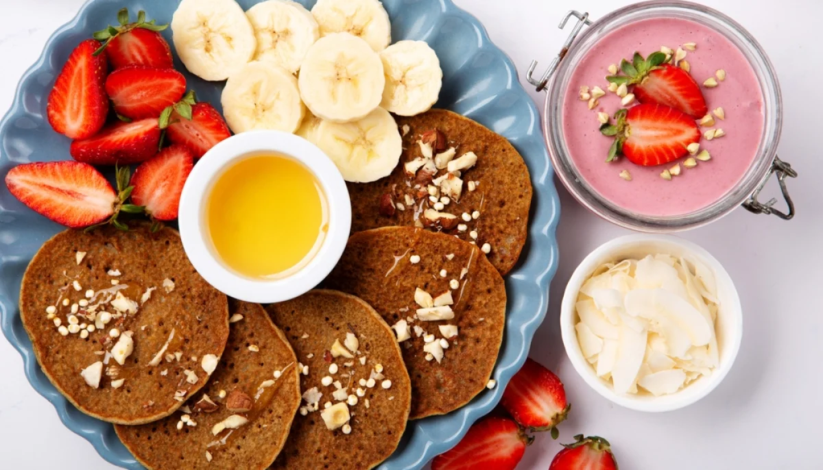 Pancakes au quinoa sans gluten