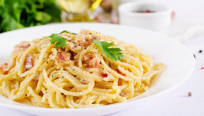 Pâtes carbonara faciles