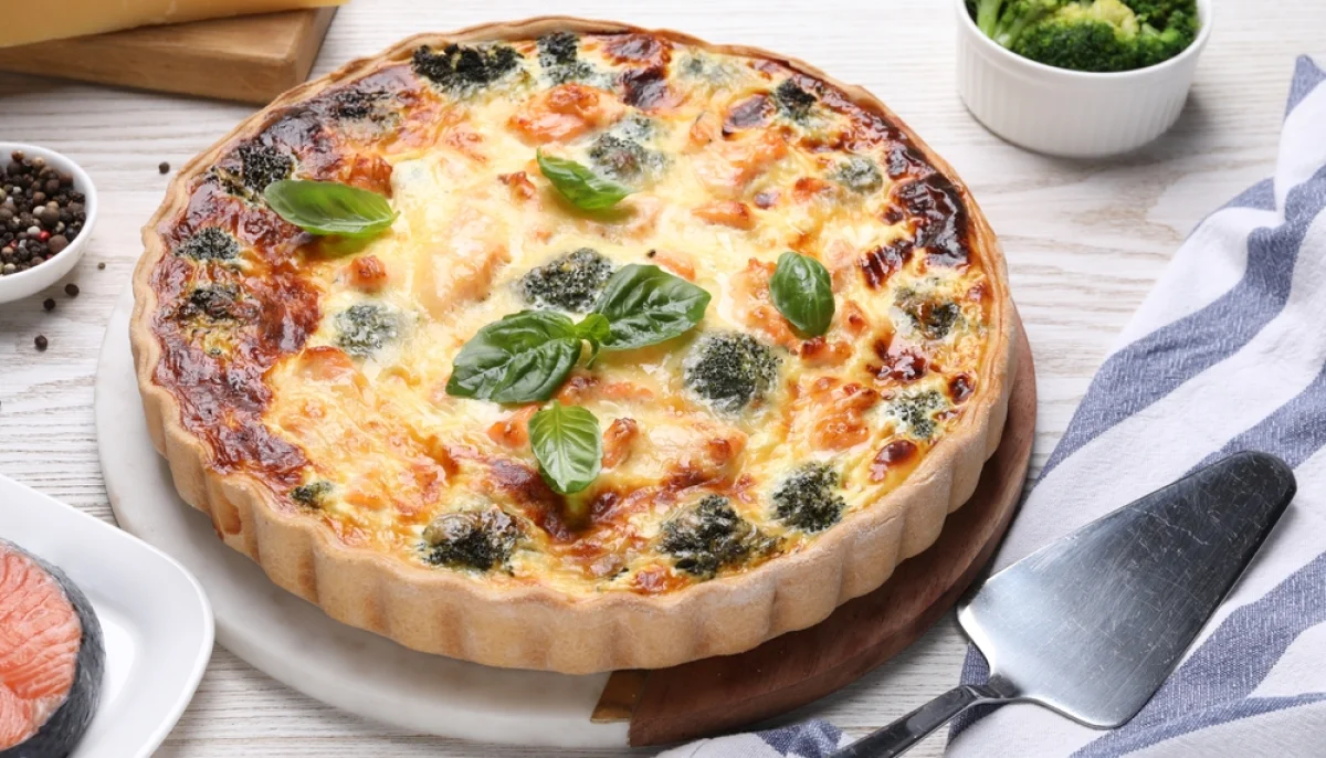 Quiche brocoli fromage familiale
