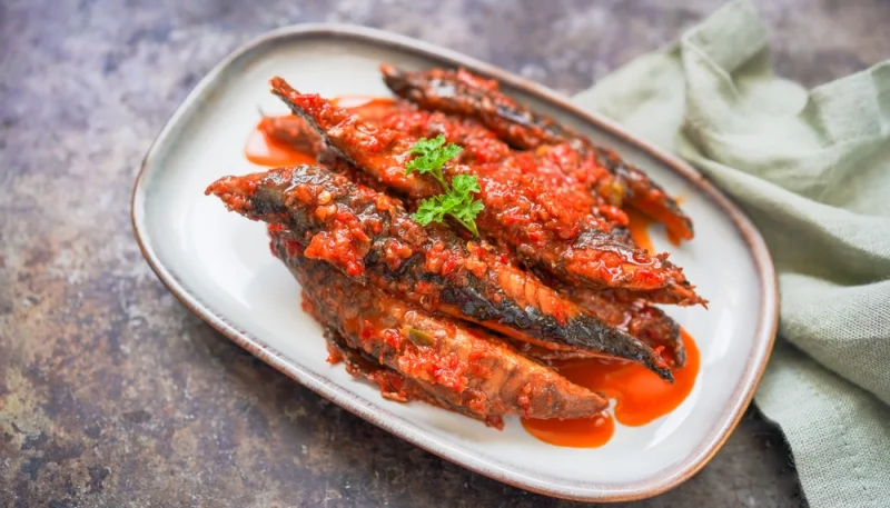 Sardines chaudes sauce tomate maison