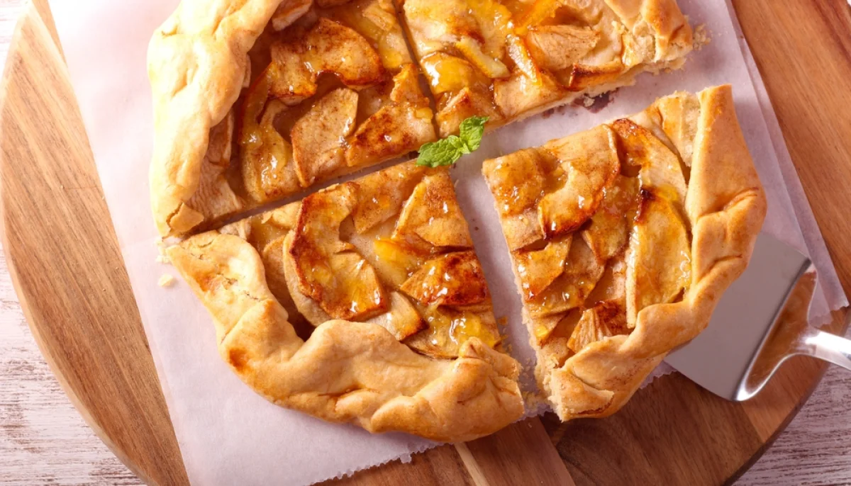 Tarte aux pommes rustique facile