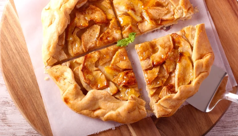 Tarte aux pommes rustique facile