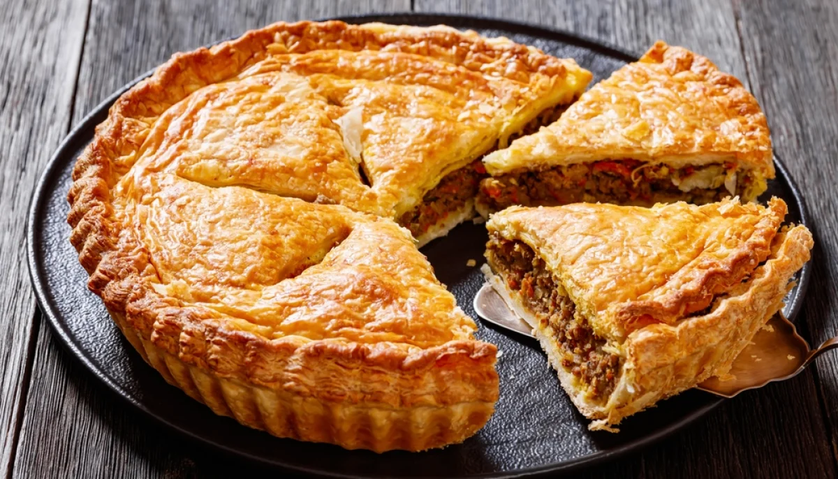 Tourte bœuf carottes facile et familiale